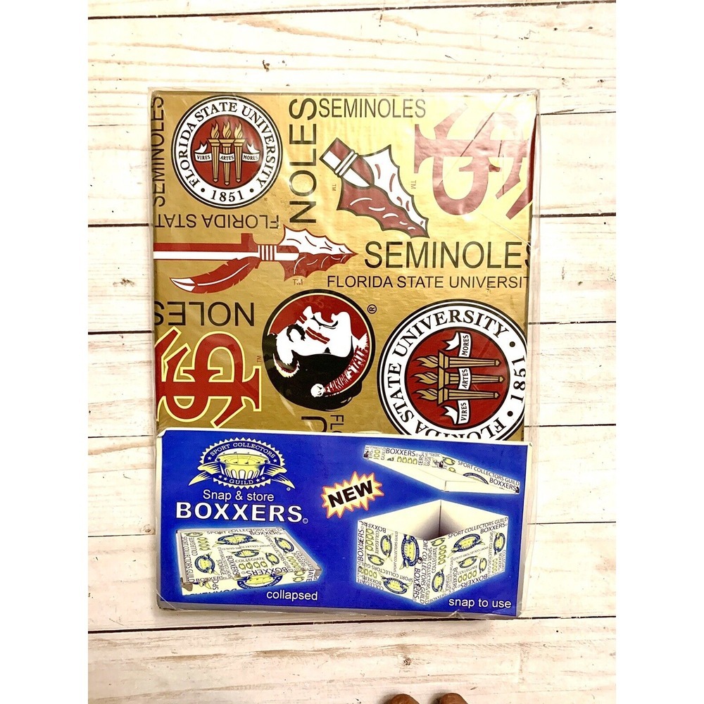 New FLORIDA STATE SEMINOLES SNAP & STORE  Storage Boxxer Collapsible Storage Box